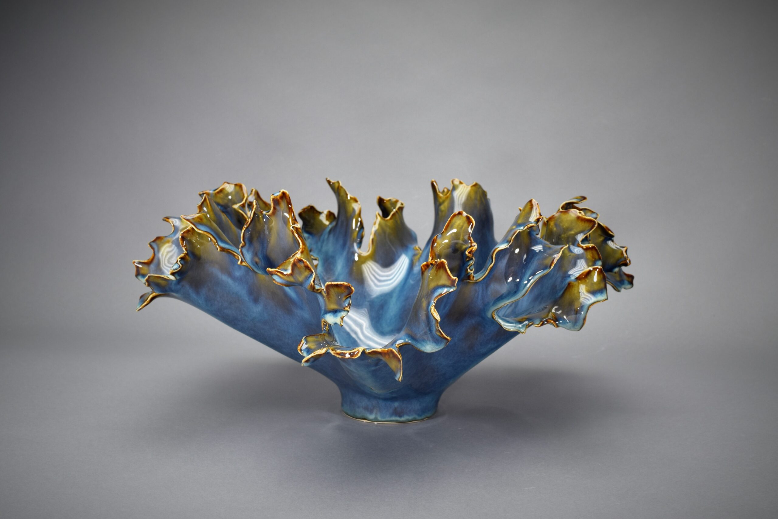 Blue Splash Bowl